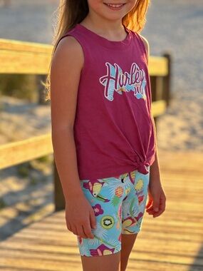 Hurley Girl’s 2pc Tank and Short Set